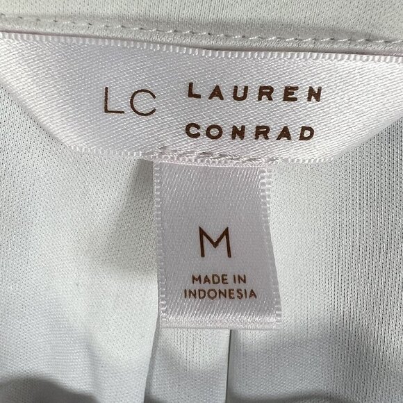 Lauren Conrad Womens M Floral Chiffon Tiered Ruffle Dress Feminine Cottagecore - Picture 13 of 16